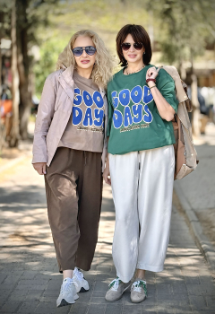 Базова футболка з принтом “Good days”